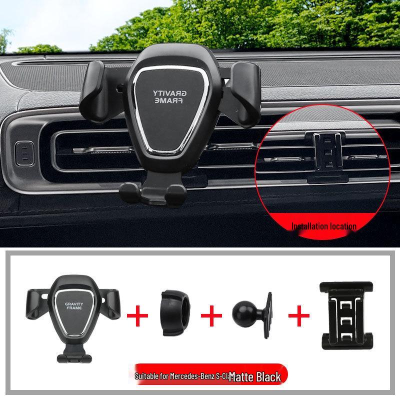 

Mercedes S 21-22 Facelift Wireless Phone Holder with Charging & Navigation.