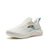 Anta Fabric Slip Resistant Abrasion Resistant Low Top Running Shoes Men's White Green Sneakers 912525504F-1