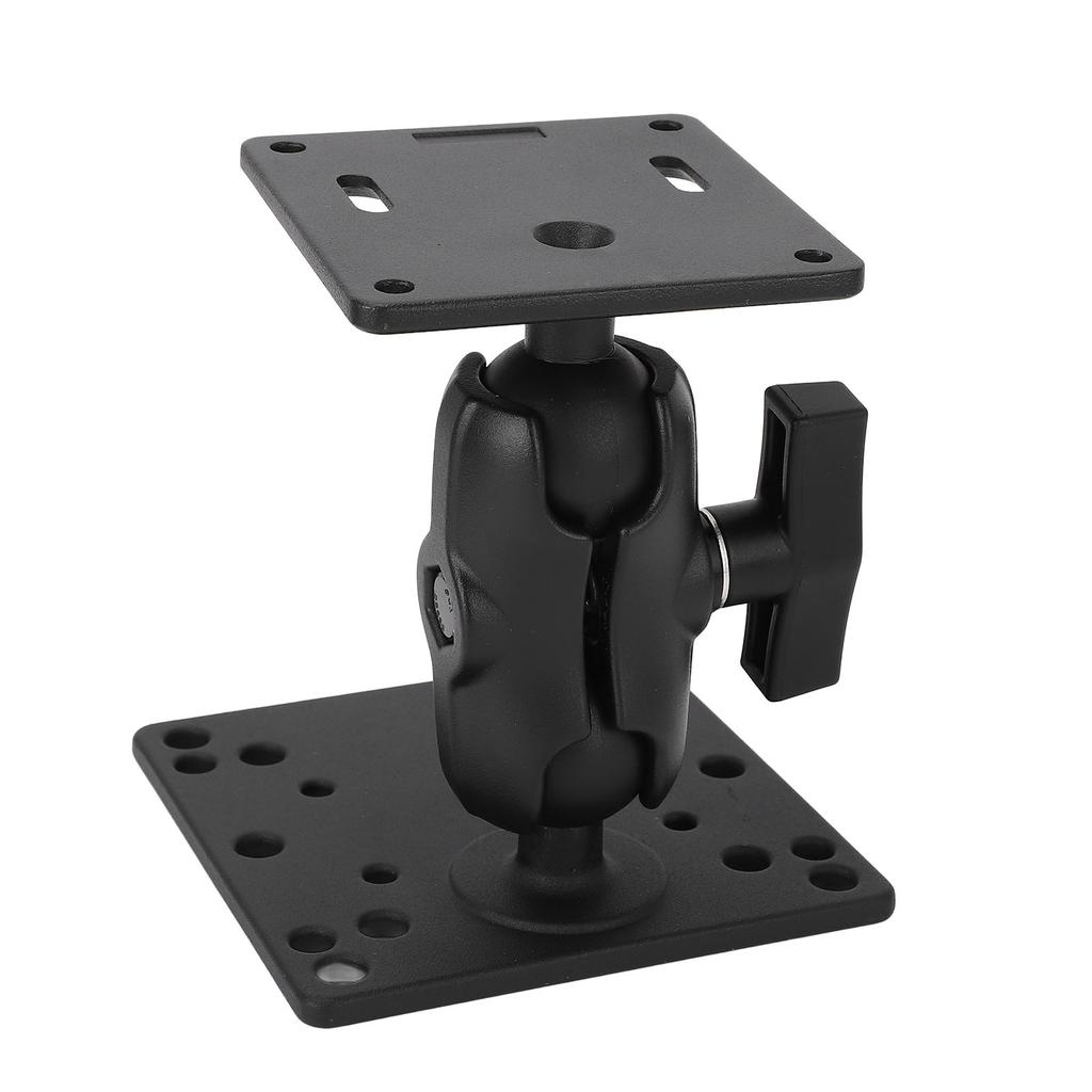 Double Socket Arm Aluminum Alloy with 1.5inch C Size Ball Adapter Double Ball Mount for Tablet Cell Phone Fish Finder