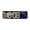 Popular Large Screen LED Digital Clock with Mirror Finish – Alarm & Plug-In Version