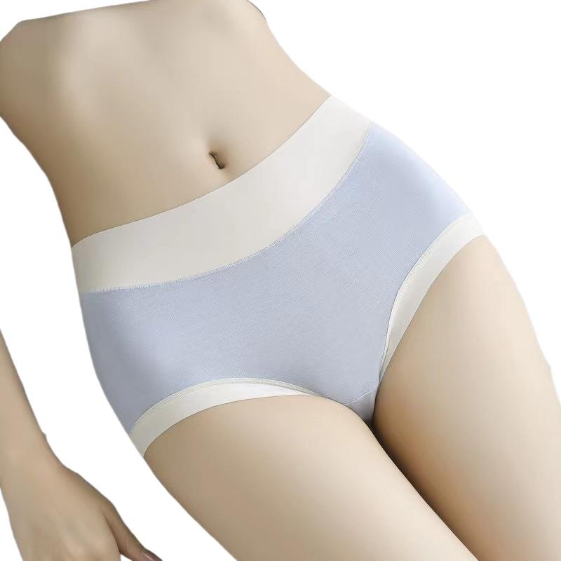 Women Sexy Panties Modal Underwear Thin Breathable Seamless High Waist Hip Lift Briefs Lingerie Tummy Control Underpants