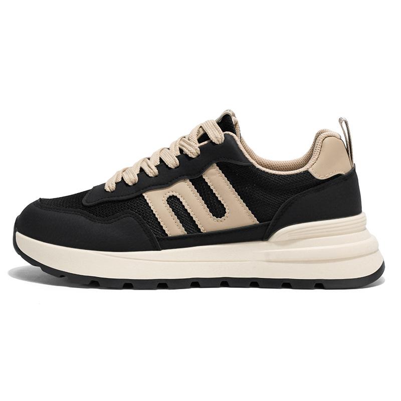 Men's Shoes 2025 New Summer Mesh Breathable Versatile Casual Shoes Men's Fashion Running Platform Sports Dad Shoes