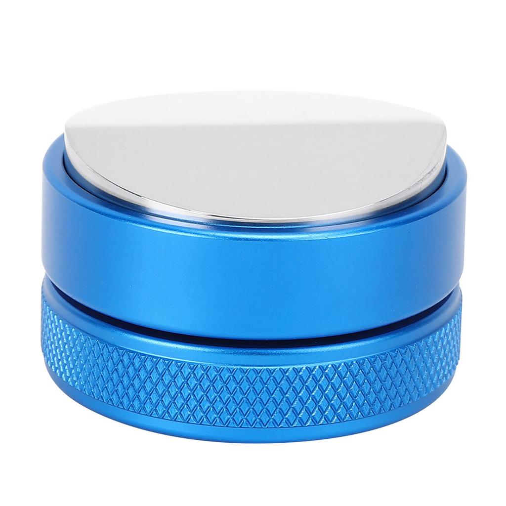 Household Kitchen Reusable Stainless Steel Coffee Distributor Tamper Powder Press Hammer Height Adjustable51mm Blue