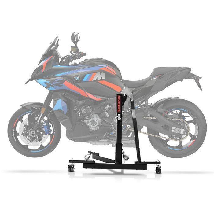 Central Motorcycle Lift - ConStands Power-Evo - Compatible BMW M 1000 XR 24-25 - 300 Kg - Black Design