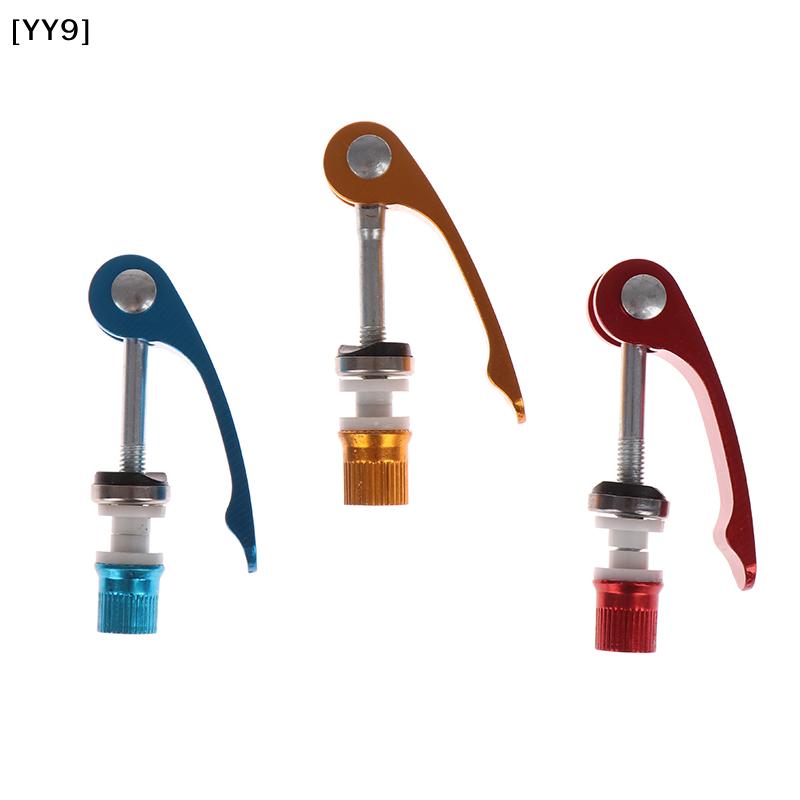 1Pc Aluminum Alloy Bike Seat Post Clamp, 13cm Quick Release Skewer Bolt for Bicycle Seatpost[YY9]