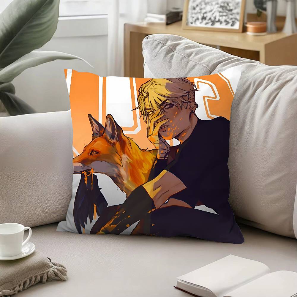 The Foxhole Court Pillow Case Cushion Cover Soft Cute Throw Pillow Case For Car Sofa Pillowcase Polyester With Zipper