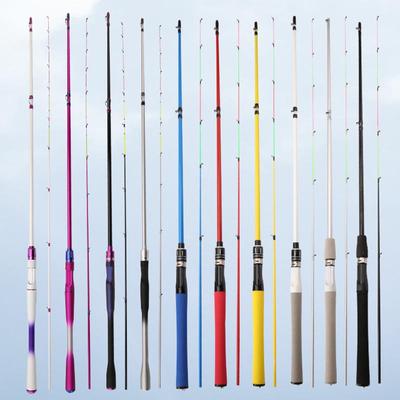 Shore-Casting Fiberglass Raft Rod with EVA Foam Handle and Sensitive Soft Tip
