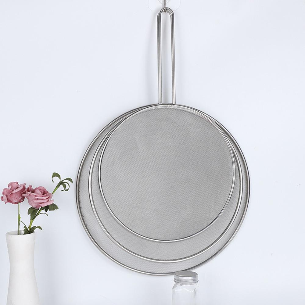 25/29/33cm Scald Net Cooking Tool Frying Cover Splatter Screen Oil Proofing Lid Spill Proof Pan