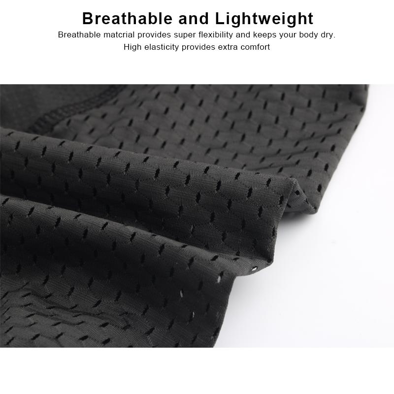 Radlerhose, atmungsaktive Mesh-Unterwäsche, 5D-Gel-Pad, stoßfeste Rennrad-Unterhose, MTB-Fahrradunterwäsche, Sommer für Herren