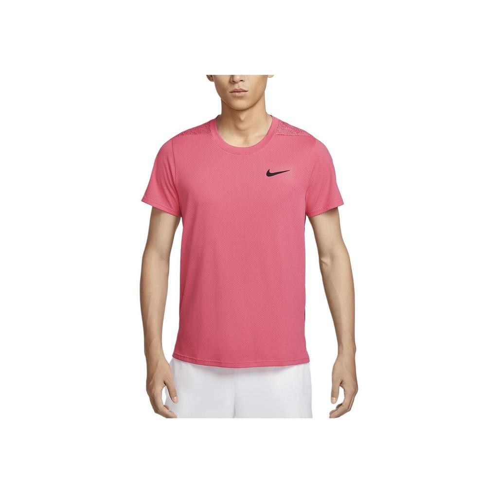 Nike Court Slam Dri-Fit FW24 Round Neck Breathable Quick-Dry Tennis Shirt Men Tops Purple Pink FQ2019-629