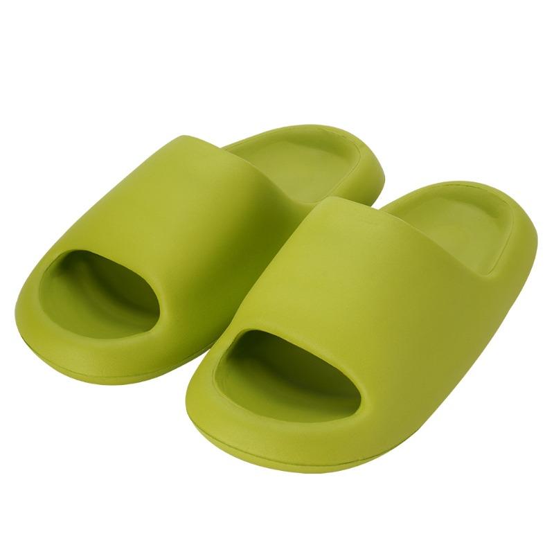 New summer cool slippers couple home stepping on shit feeling comfortable breathable soft bottom EVA slippers one-word drag