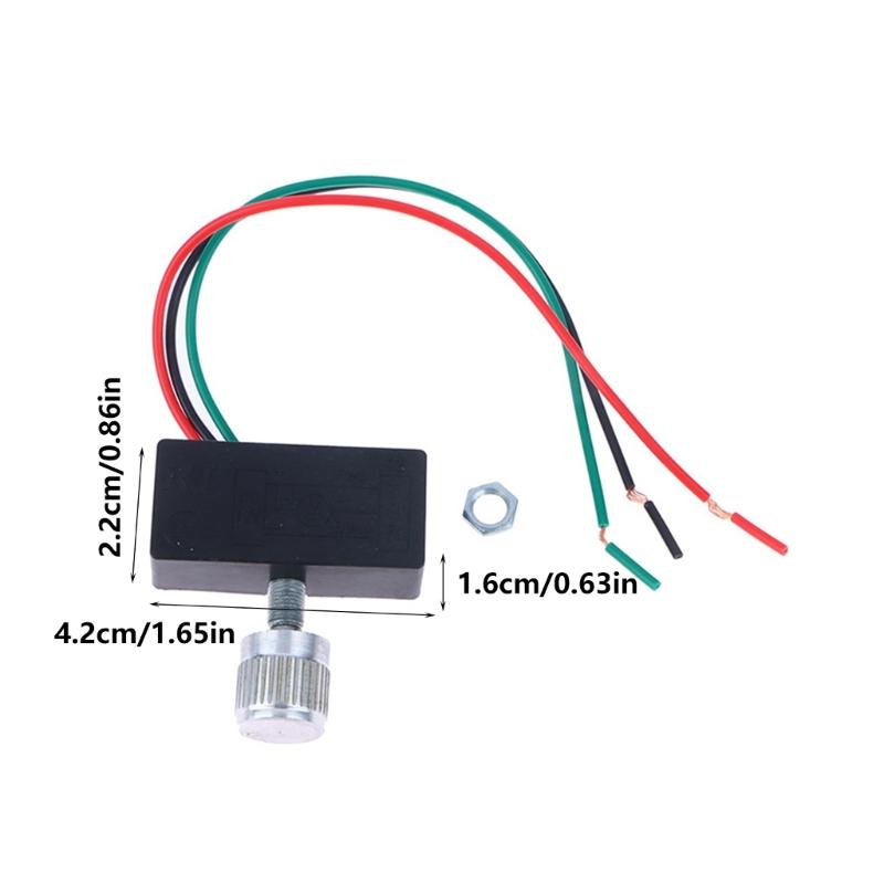 12V Variable Speed Switches Water Pump Garden Tool Speed Regulator Speed Switches For Gardening And Agricultural Use