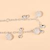 1pc vintage Bohemian alloy bell ball women's bracelet summer personalized accessory