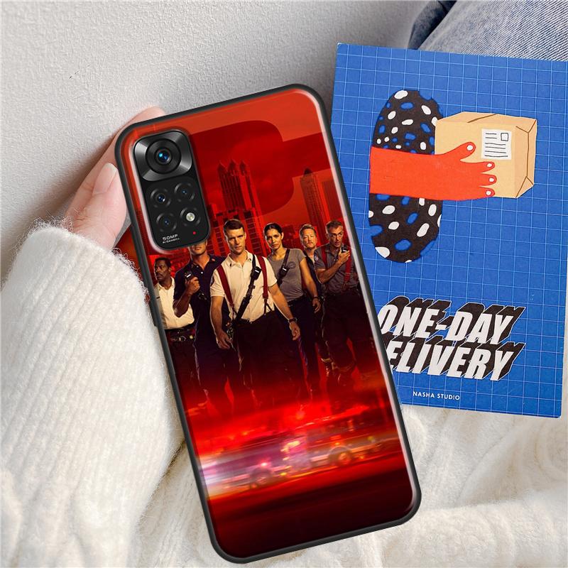 Chicago Fire TV Show Case For Xiaomi Redmi Note 8 9 10 11 12 Pro 8T 9S 10S 11S 12S Redmi 10C 12C 9C 10A Coque