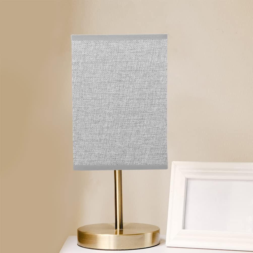 BESPORTBLE 2pcs Linen Lampshade Table Lamp Shade Pendant Lamp Replacement Lamp Square Cloth Lampshade Linen Pendant Light Shades Fixture Drum