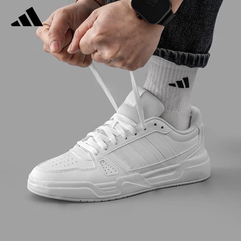 Унисекс водоотталкивающие кожаные кеды Adidas EU 44.5