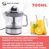 Eu Plug 700ml Fruit Masticating Juicer Electric Lemon Orange Citrus Squeezer Press Extractor