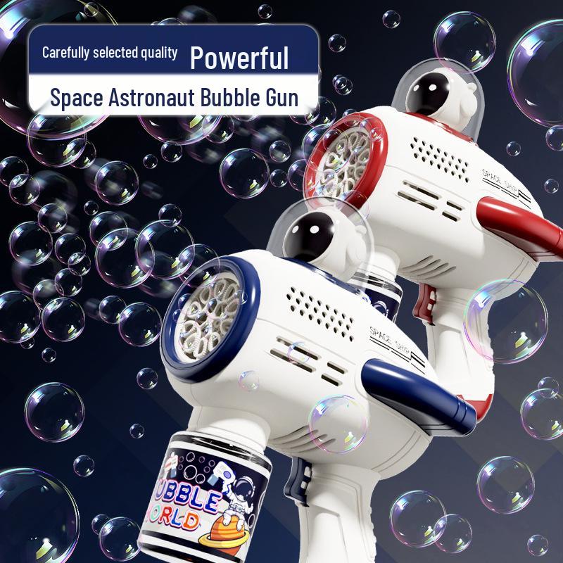 Gatling Bubble Gun: Automatic Electric Handheld Bubble Maker for Kids