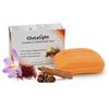 Glutalight Saffran & Sandelträ Tvål | Glutathione | Solfläcksborttagning | Återfuktar, Lugnar & Rengör Skonsamt | Bleker Pigmentering & Mörka Fläckar | Närande