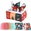 Christmas Baby Montessori Toys Baby Tissue Box Toy for Babies Christmas Party Favor for Boys Girls Stocking Stuffers Gifts