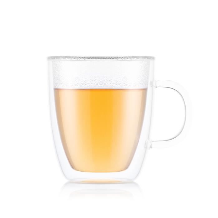 Bodum Set 2 mugs 0.45 L Transparent
