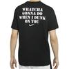T Shirts Men's Black Crew Neck Moderate Straight Fit DD9352-010