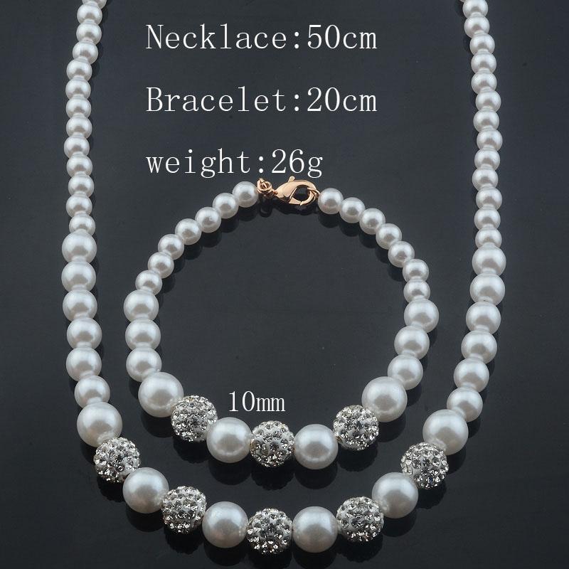 Women 14K Rose Gold Green Brown Bead Bracelet Necklace Earring Set Jewelry