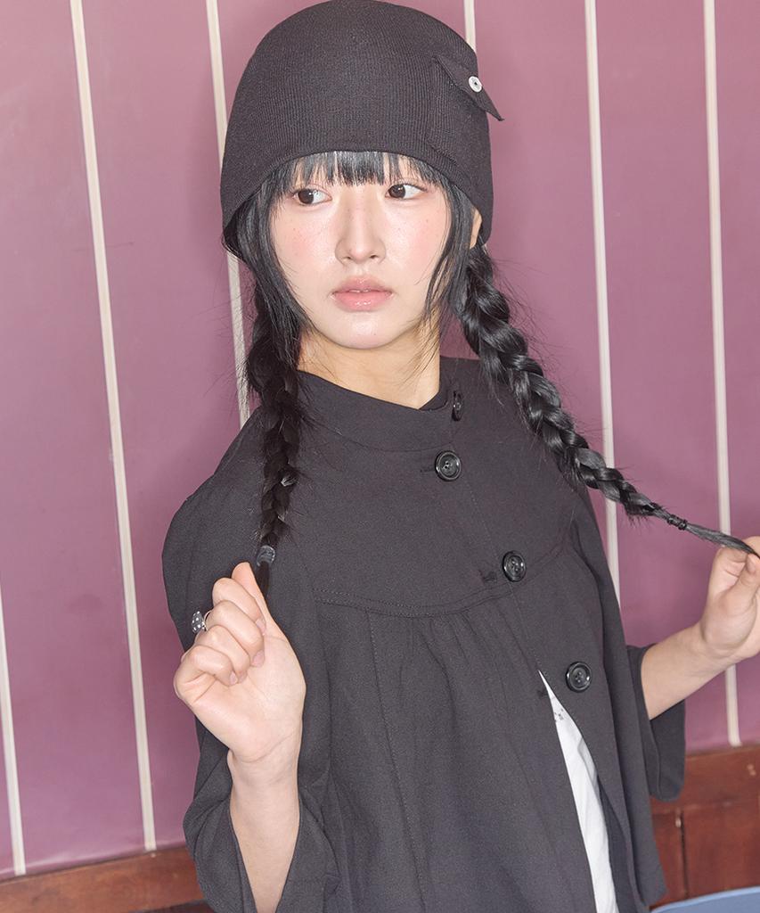 Kiibi Boki Pocket Beanie Black