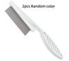 Pet comb - Dog and Cat Face Comb - Specialized Plastic Comb for Removing Lice - Steel Needle Comb for Removing Hair