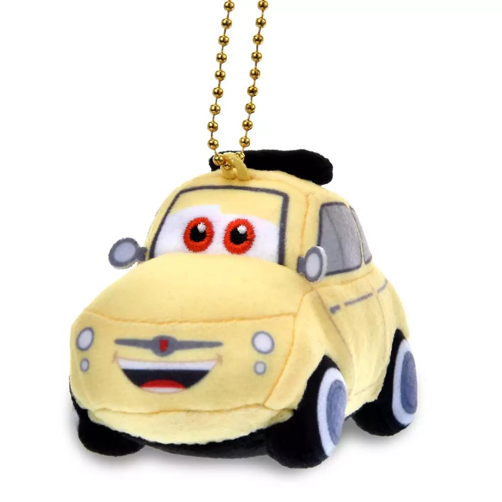 Cars Plush Toys Lightning McQueen Tow Mater Luigi Guido Doc Hudson Cartoon Plush Pendant Soft Stuffed Doll Keyring Kids Gift