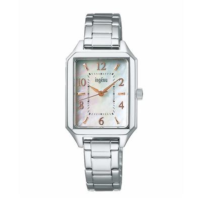 [Seiko Uhr] Angène Square Quarzuhr AHJK467 Damen Silber