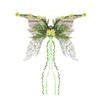 Elf Butterfly Wings Thin Cicada Wing Fairy Wing Set Holiday Party Performance Props Starry Vine