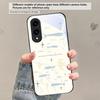Fresh and Healing Breeze For Samsung Galaxy S20 S21 S22 S23 Plus S24 FE S25 Ultra S26 Edge S25+ S20+ S22+ Black Glass Phone Case