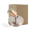 Base 180 Degree Steering Ceiling Lights Six Colors New Flexible Lamp Base Iron E27 Light Socket Antique Metal Lamp Socket Holder