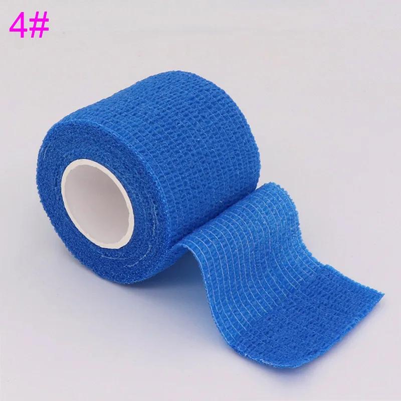 18 Colors Athletic Wrap Tape Self Adhesive Elastic Bandage Sports Protector for Knee Ankle Shoulder