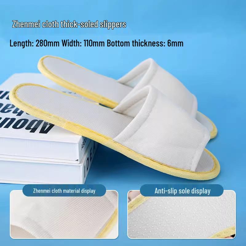 Luxuriöse rutschfeste Hausschuhe aus Korallenfleece für Hotels, B&Bs und Privatzimmer