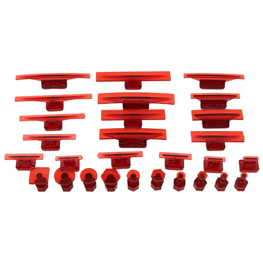 Glue Tabs For Dent Removal Multipurpose Car Body Dent Removal Glue Tabs Automobile Dent Repair Tool Reusable Dent Repair Tabs