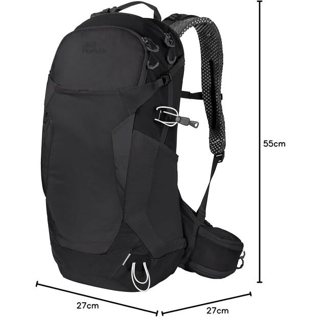 Backpack Jack Wolfskin Crosstrail 24 LT Black (2009554-6000)