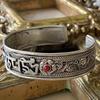 Used Made In Nepal Handmade Engraved Bangle Tibetan Silver