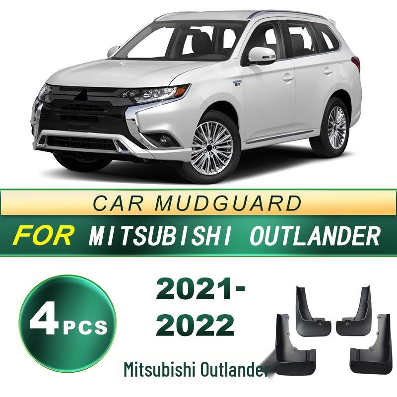 Soft Rubber Mud Flaps for 2021-2022 Mitsubishi Outlander - Car Tire Mudguard Upgrade