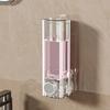 Wall Mounted Soap Dispenser with No Need for Drilling Installation, Bathroom and Kitchen Storage Organizer, Easy To Install