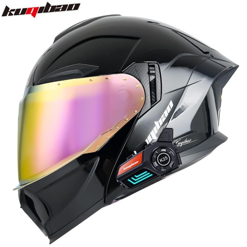 Flip-Up Motorcycle Helmet With Bluetooth 903 Dual Visor 3C Certified All
