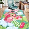1pc Strawberry Princess2 Design Area Rug - Non-Slip, Soft & Cozy Floor Mat for Living Room, Bedroom, Office - Indoor/Outdoor Decorative Carpet