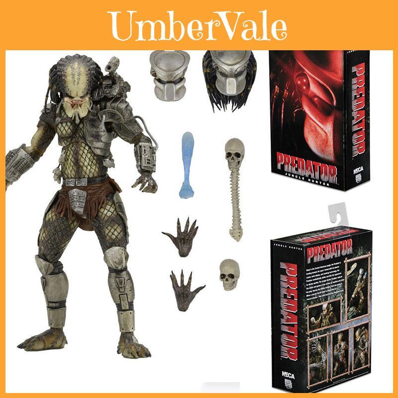 Figurine d'Action Predator Chasseur de Jungle Ultimate Neca 7 Pouces Nouveau Cadeau Jouets pour Enfants