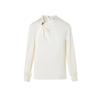 Blouse Plissée Découpée Élégante Lancy
