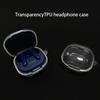Clear Small Earbud Case Shockproof Protective Cover Flexible Small Protections Case Storage Case for  Earphone P40i