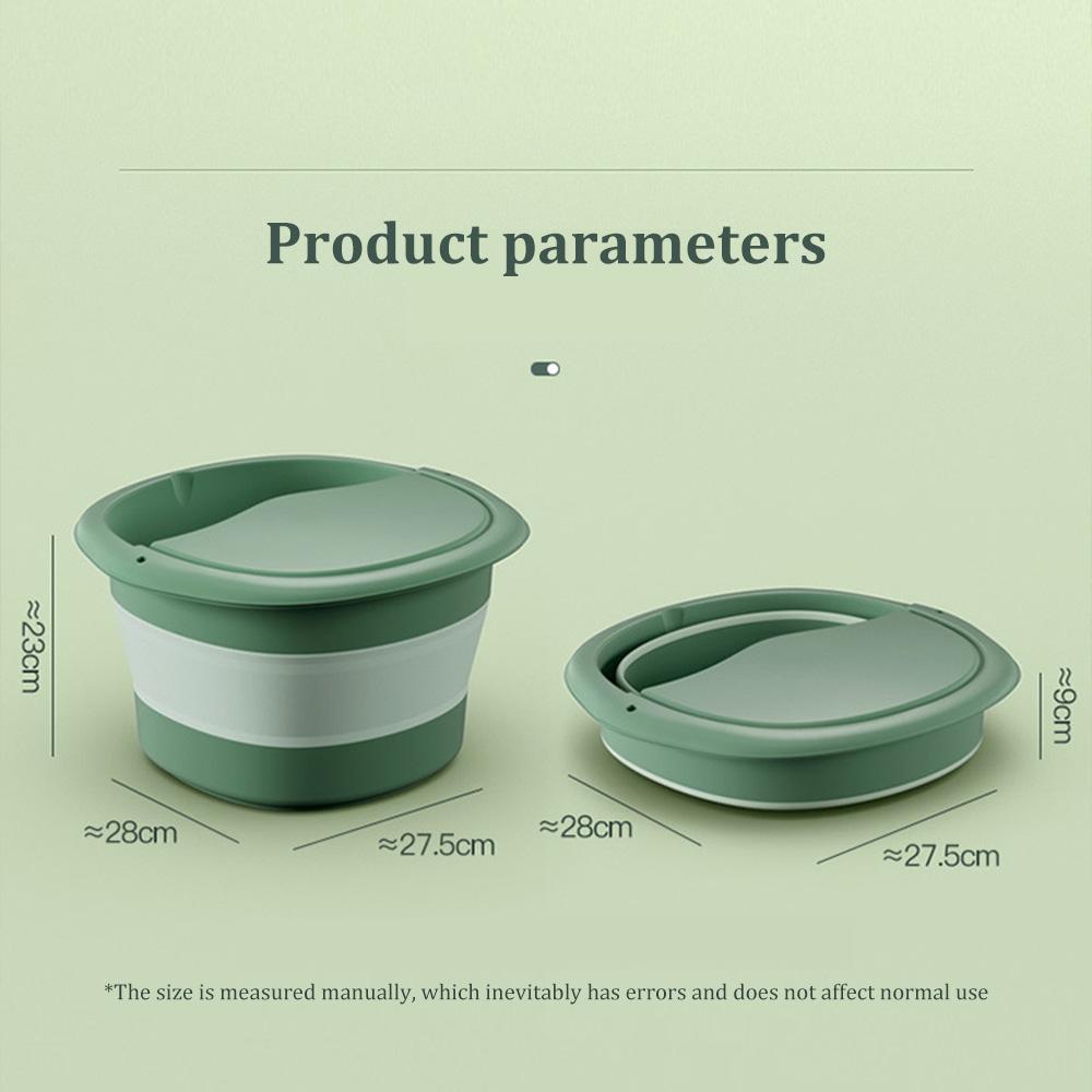 Foldable Footbath Massage Bucket Soaking Bucket Folding Basin Spa Foot Bath Bucket Household Sauna Bathtub Pedicure Bath Bathtub