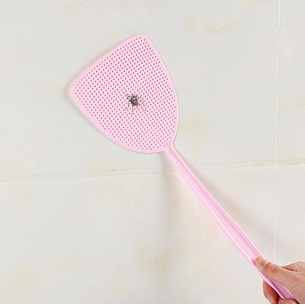(Nikita) Fly Swatter Plastic Flexible Manual 17.5 Long Handle Durable