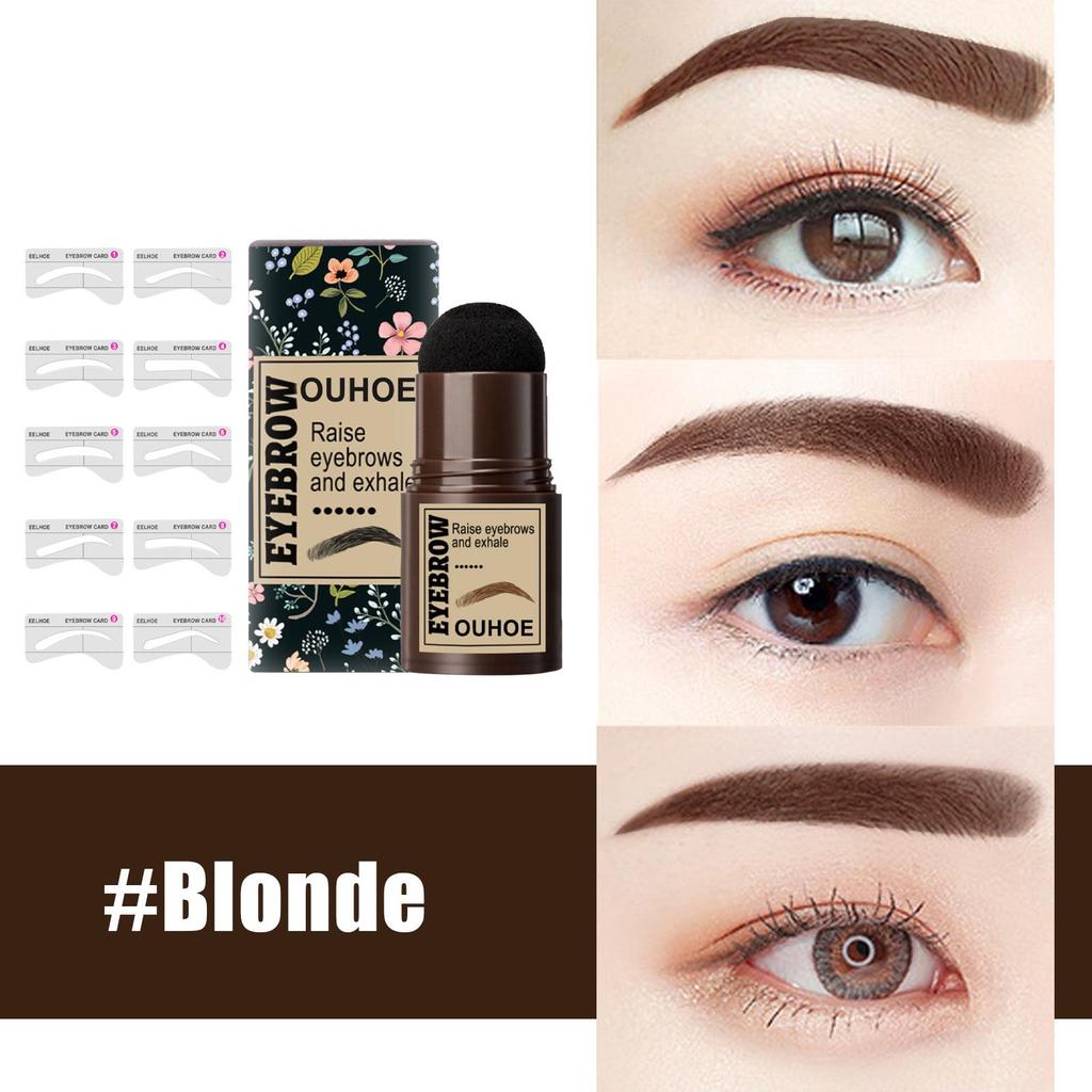 OUHOE Long-lasting Eyebrow Powder Stick - Easy, Natural Eyebrow Shaping & Hairline Shadow