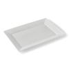 Porcelain Serving Platter Dishwasher Safe Microwave Oven Safe Rectangular Platter Entertaining Everyday Use Holiday Dishes